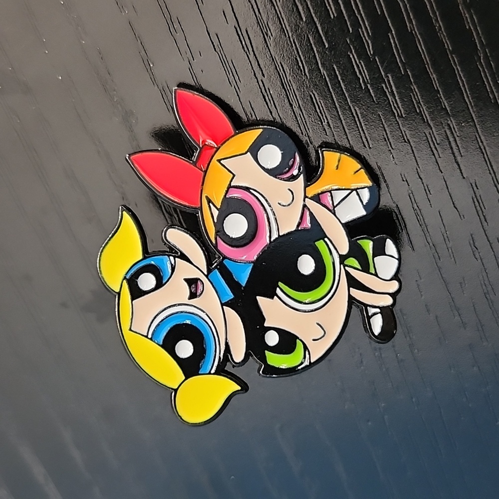 Cartoon Network Powerpuff Girls Enamel Pin